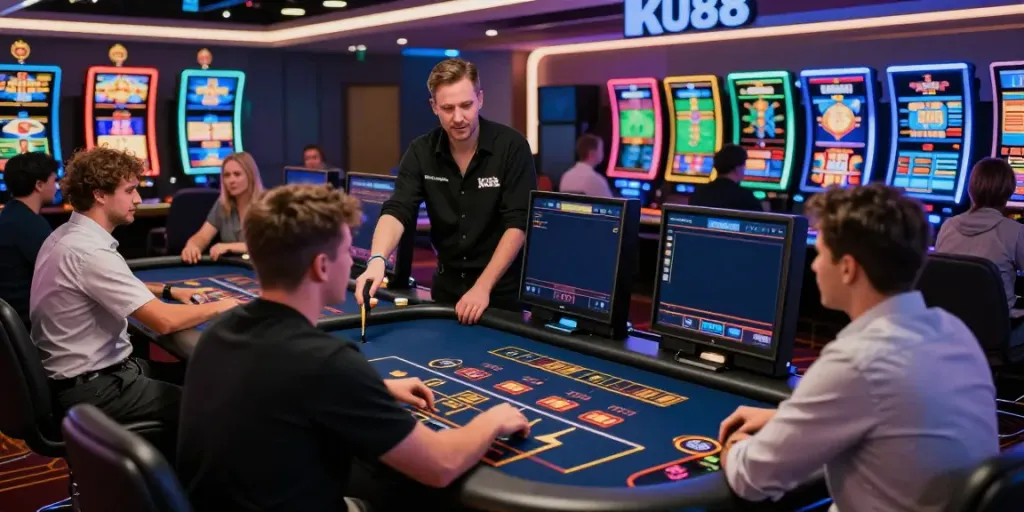 Experience vibrant online gambling at https://ku88v1.com/ with live dealers and diverse gaming options.