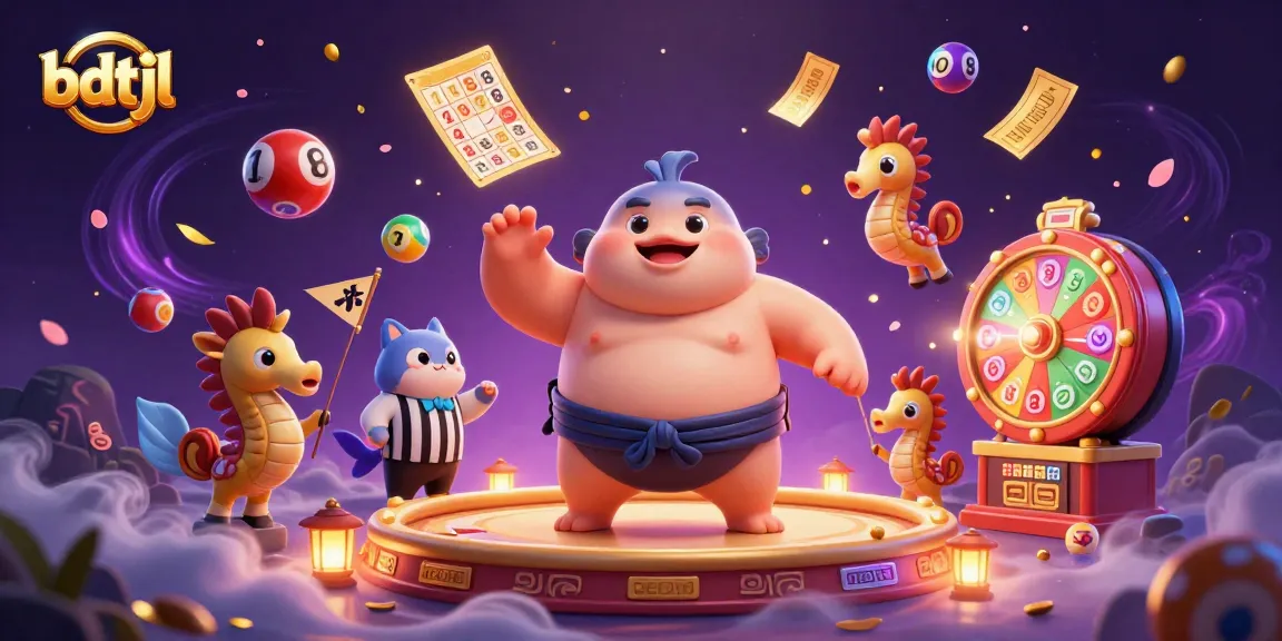 Engage in exciting lottery actions with bdtjl, featuring a lively underwater scene and colorful gaming elements.