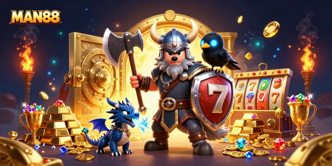 Spin the reels with MAN88's thrilling slots and treasures to win big!