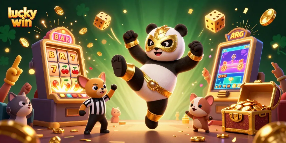 Experience lucky win thrills with immersive 3D casino action and vibrant characters in a dynamic scene.