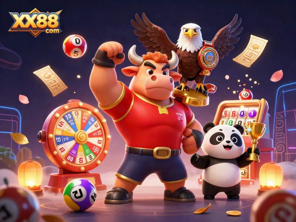 Experience dynamic gaming action at XX88 com with vibrant characters and exciting game elements.