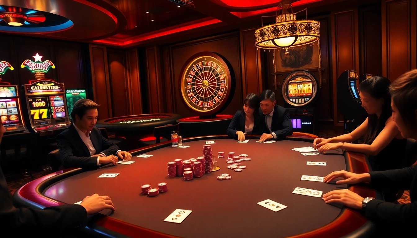Tải Bomwin offers an exciting casino experience with vibrant poker games and thrilling slot machines.