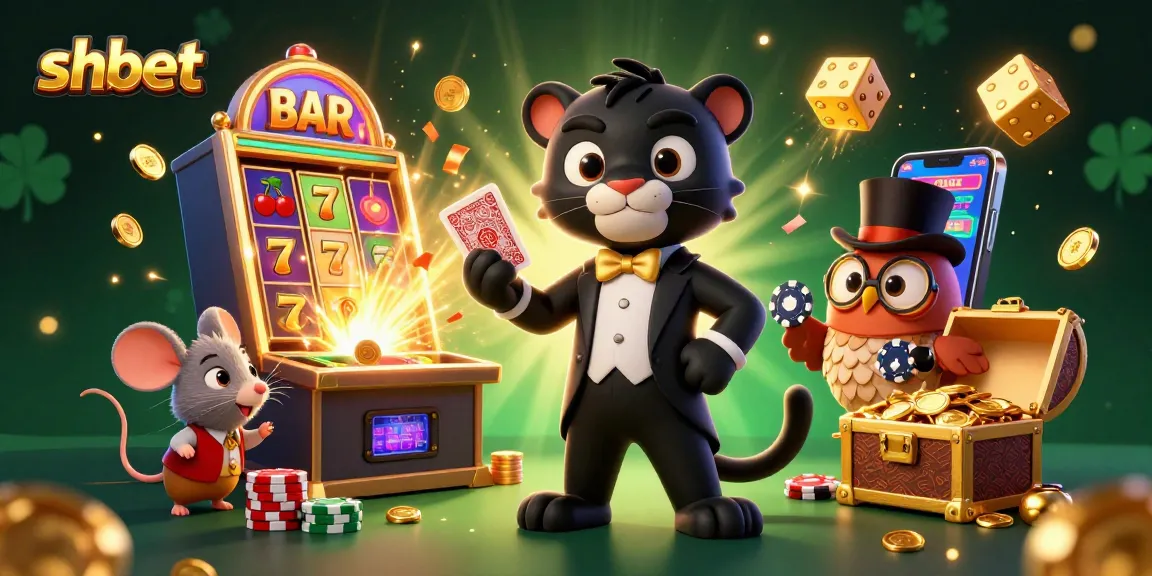 Experience exciting gameplay at shbet with dazzling casino elements and charming characters.