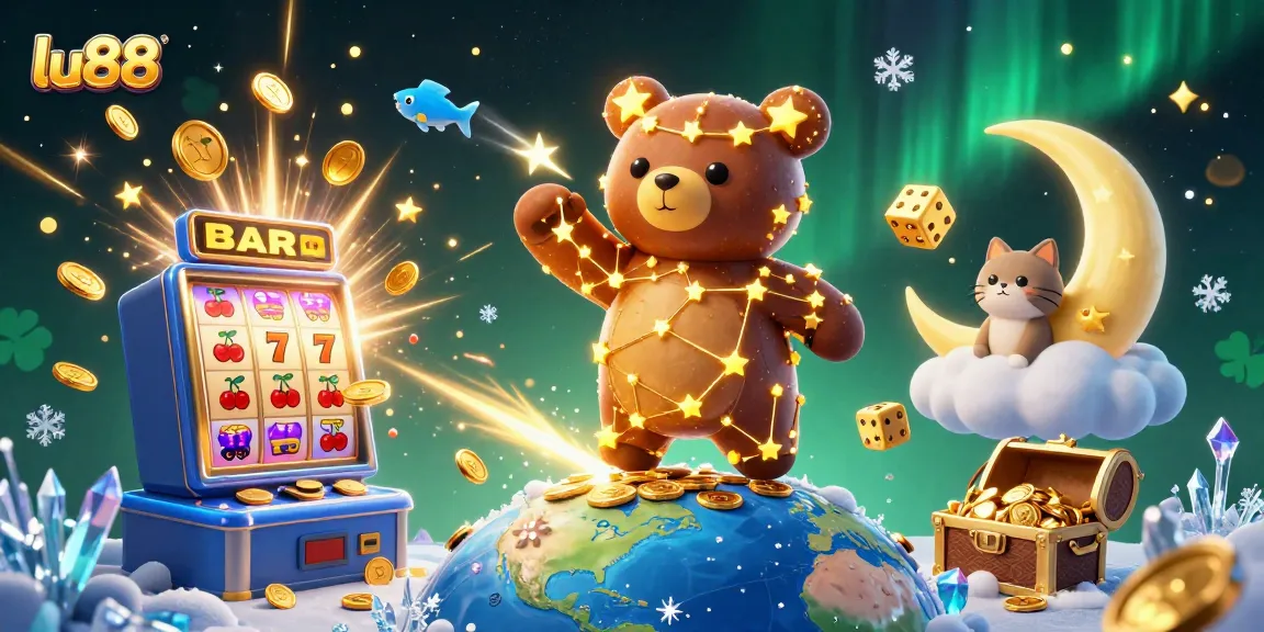 Win big at lu88 with thrilling slot games and vibrant casino art!