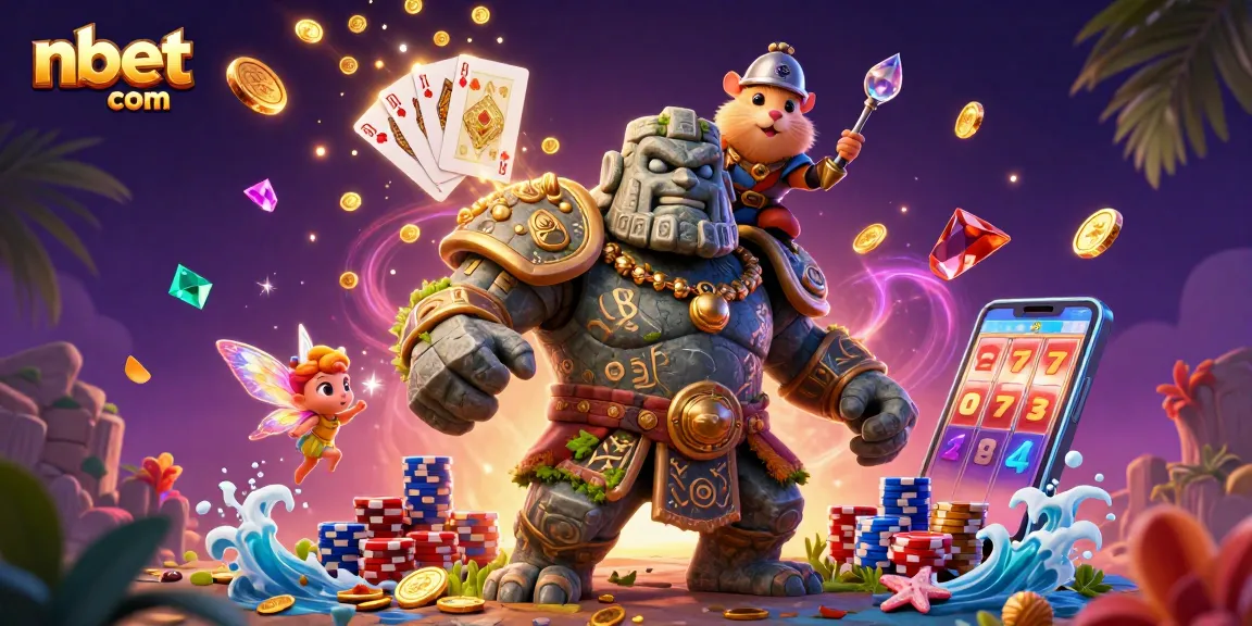 Engage with thrilling magic at nbet com featuring a lively casino scene.