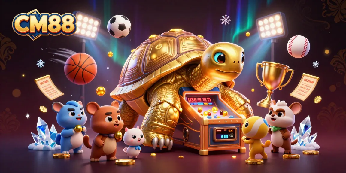 Experience big wins at CM88 with dynamic sports elements and an exciting 3D casino scene.