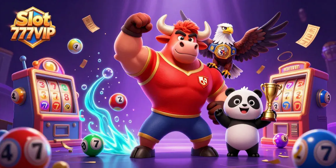 Engage with Slot 777VIP showcasing vibrant characters and dynamic casino elements in a thrilling gaming atmosphere