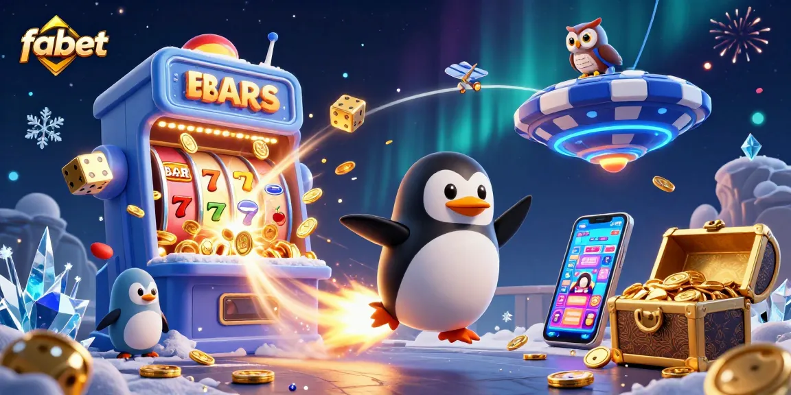 Engage with fabet's dynamic online casino experience featuring vibrant gaming action and cheerful elements.