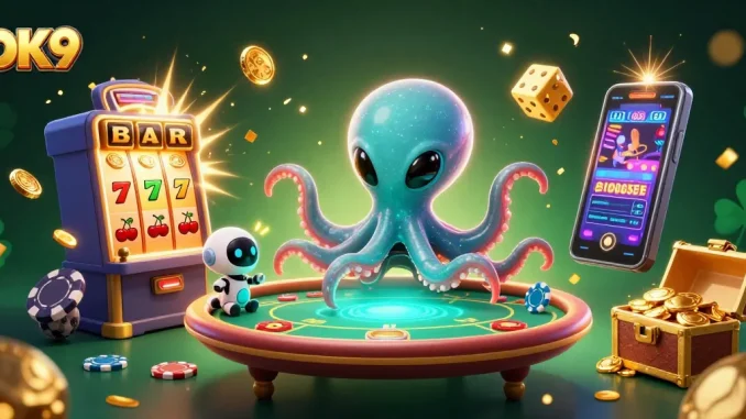 Engage with thrilling games at OK9 while celebrating jackpot wins and exciting casino experiences.
